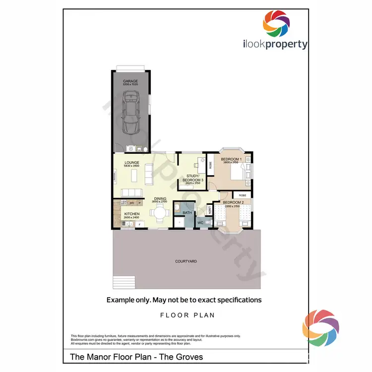 Floorplan of Homely unit listing, 205/26 St Vincents Court, Minyama QLD 4575