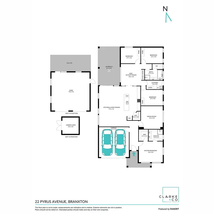 Floorplan of Homely house listing, 22 Pyrus Avenue, Branxton NSW 2335