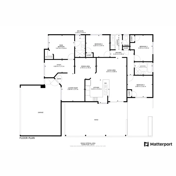 Floorplan of Homely house listing, 20 Mitra Loop, Bennett Springs WA 6063
