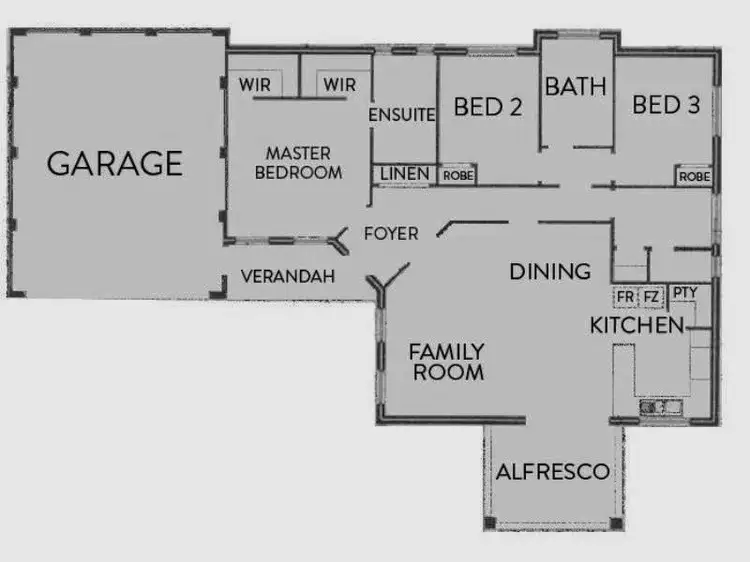 Floorplan of Homely house listing, 5B Valentino Close, Greenfields WA 6210
