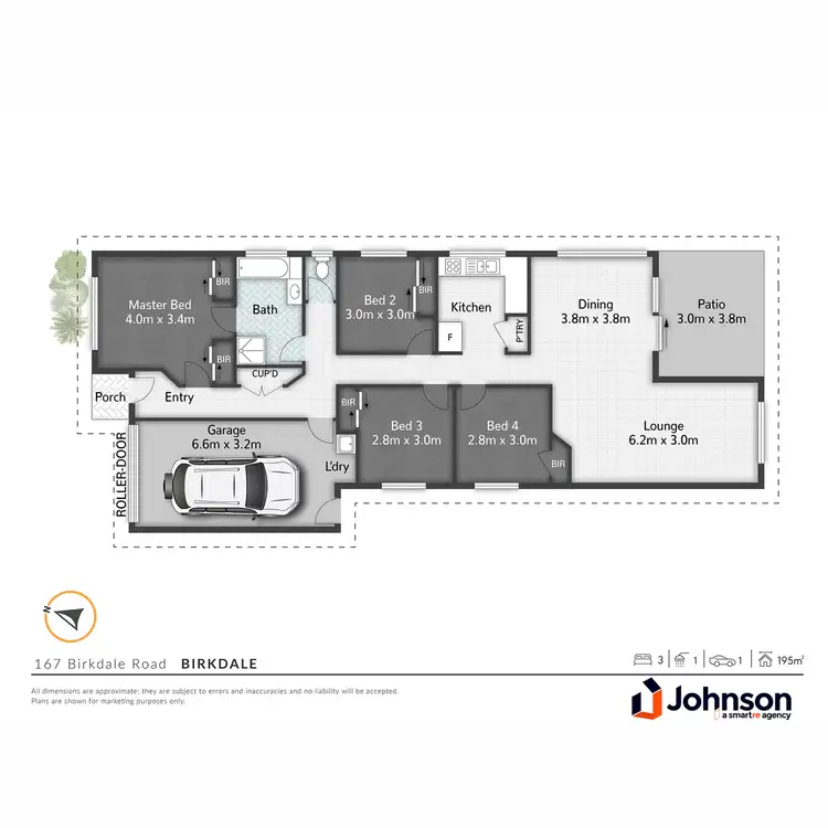 Floorplan of Homely house listing, 167 Birkdale Road, Birkdale QLD 4159