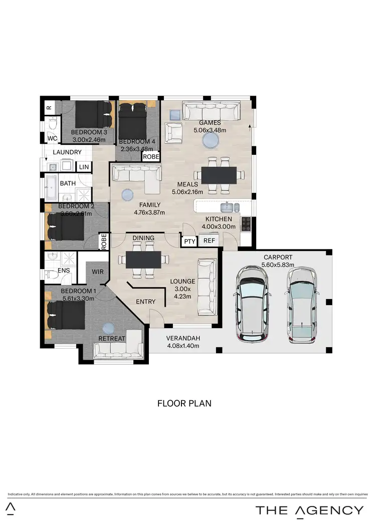 Floorplan of Homely house listing, 17 Araluen Crescent, Bertram WA 6167
