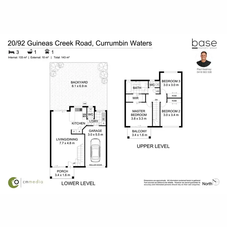 Floorplan of Homely townhouse listing, 20/92 Guineas Creek Road, Currumbin Waters QLD 4223