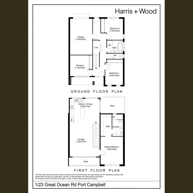 Floorplan of Homely house listing, 1/23 Great Ocean Road, Port Campbell VIC 3269