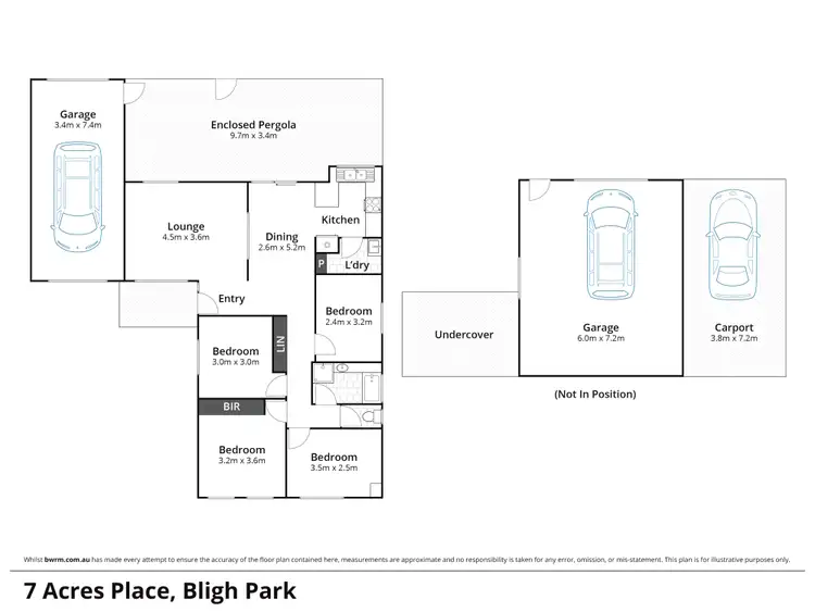 Floorplan of Homely house listing, 7 Acres Place, Bligh Park NSW 2756