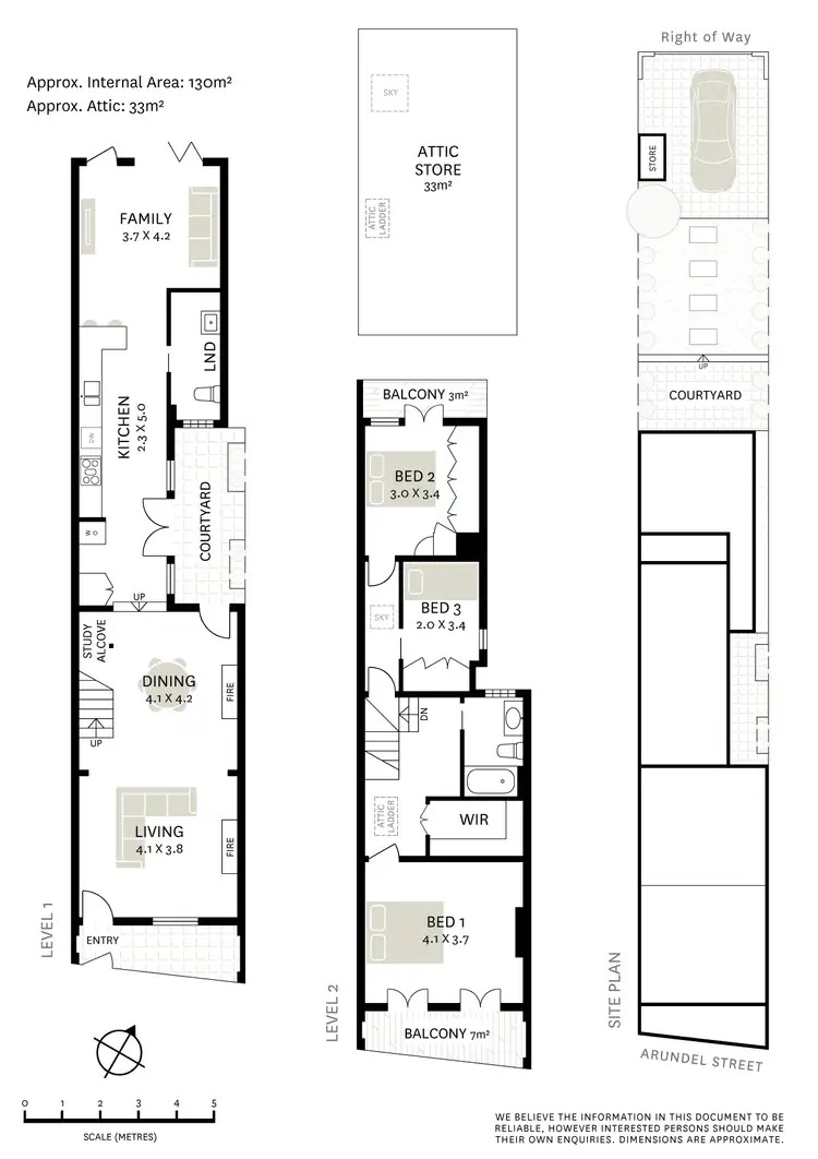 Floorplan of Homely terrace listing, 171 Arundel Street, Forest Lodge NSW 2037