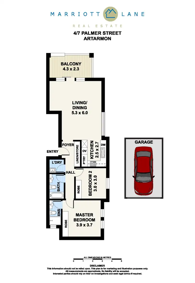 Floorplan of Homely unit listing, 4/7 Palmer Street, Artarmon NSW 2064