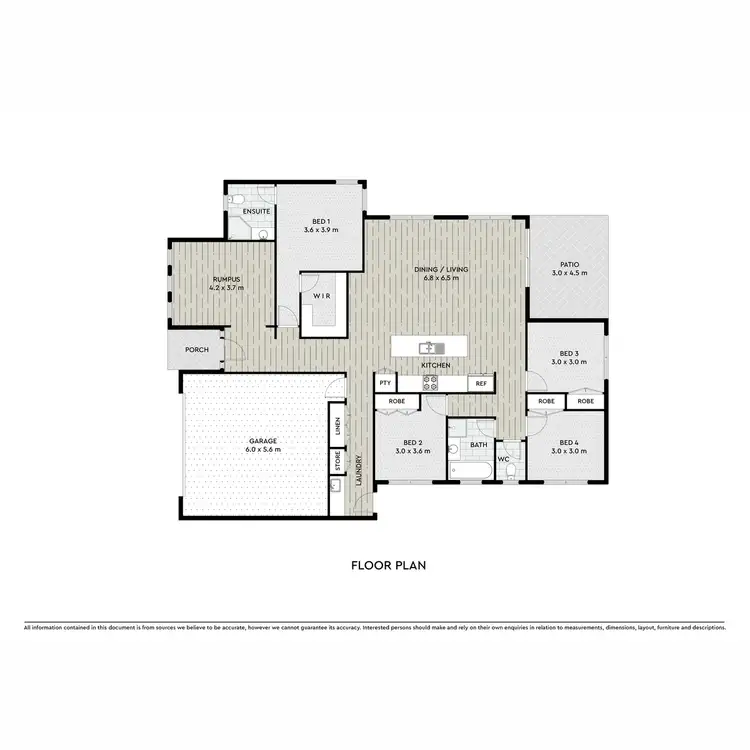 Floorplan of Homely house listing, 36 Apple Circuit, Griffin QLD 4503