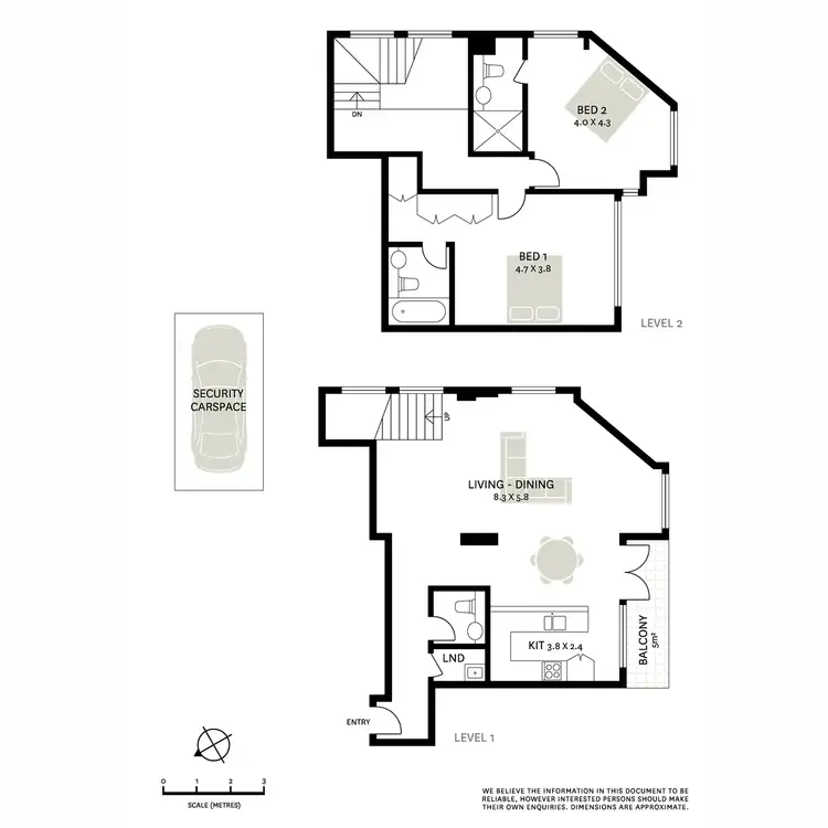 Floorplan of Homely apartment listing, 105/133 Goulburn Street, Surry Hills NSW 2010