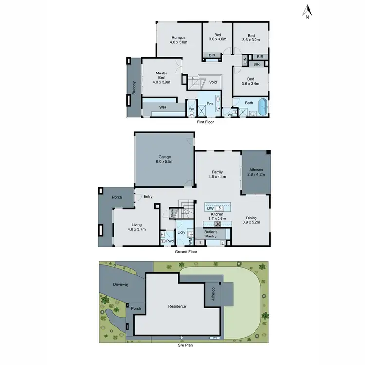 Floorplan of Homely house listing, 70 Point Boulevard, Point Lonsdale VIC 3225