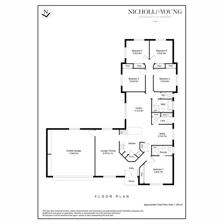 Floorplan of Homely house listing, 18 Fitzwilliam Drive, Sippy Downs QLD 4556