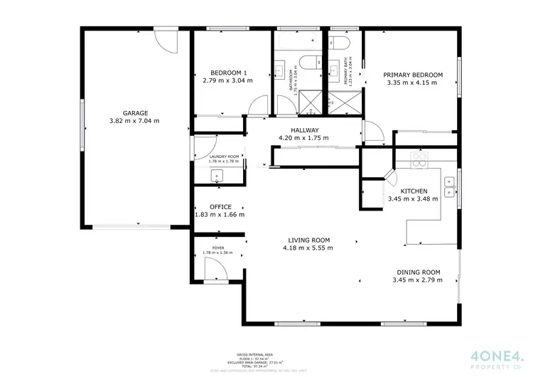 Floorplan of Homely unit listing, 13/20 Magnolia Court, Brighton TAS 7030