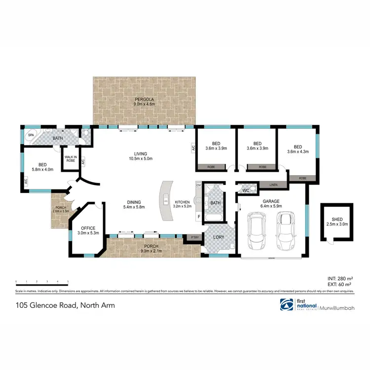 Floorplan of Homely house listing, 105 Glencoe Road, North Arm NSW 2484