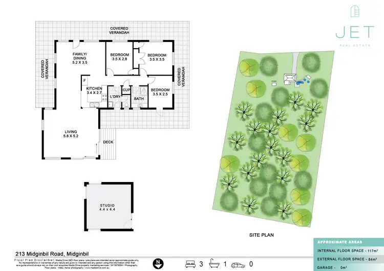 Floorplan of Homely house listing, 213 Midginbil Road, Midginbil NSW 2484