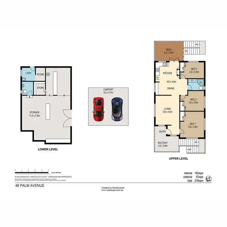 Floorplan of Homely house listing, 46 Palm Avenue, Holland Park West QLD 4121
