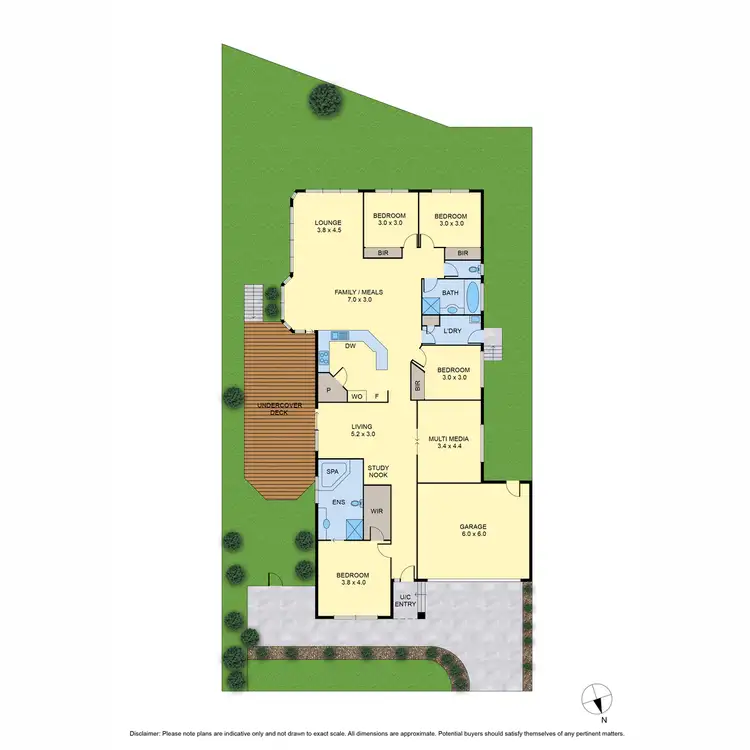 Floorplan of Homely house listing, 15 Loxton Terrace, Epping VIC 3076