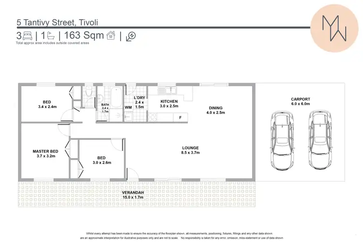 Floorplan of Homely house listing, 5 Tantivy Street, Tivoli QLD 4305