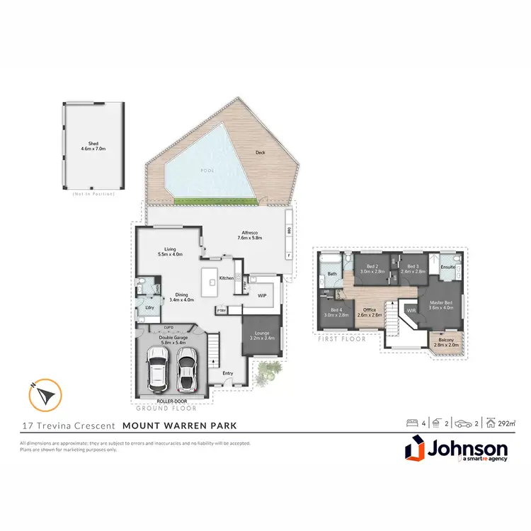 Floorplan of Homely house listing, 17 Trevina Crescent, Mount Warren Park QLD 4207