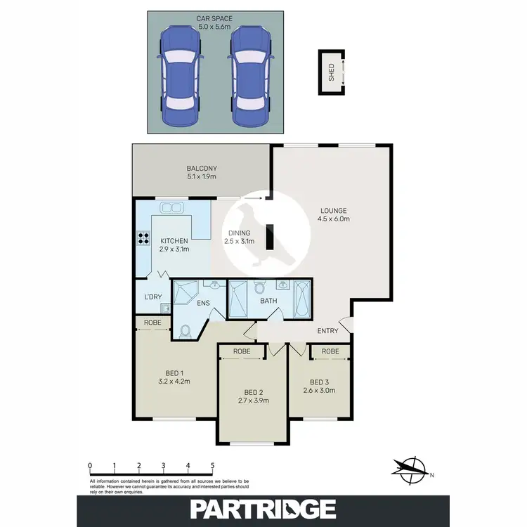 Floorplan of Homely apartment listing, 18/18-22 Campbell Street, Northmead NSW 2152