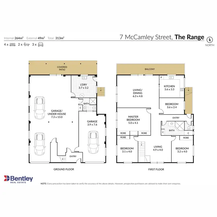 Floorplan of Homely house listing, 7 McCamley Street, The Range QLD 4700