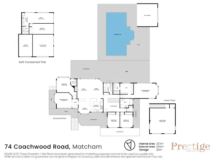 Floorplan of Homely rural property listing, 74 Coachwood Road, Matcham NSW 2250