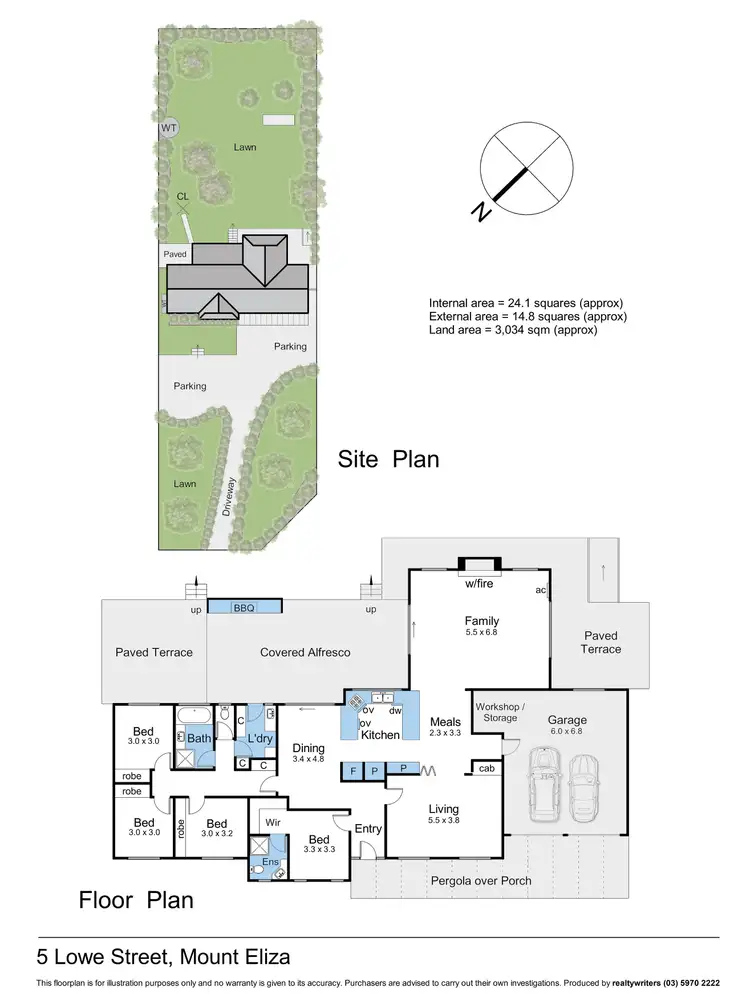 Floorplan of Homely house listing, 5 Lowe Street, Mount Eliza VIC 3930