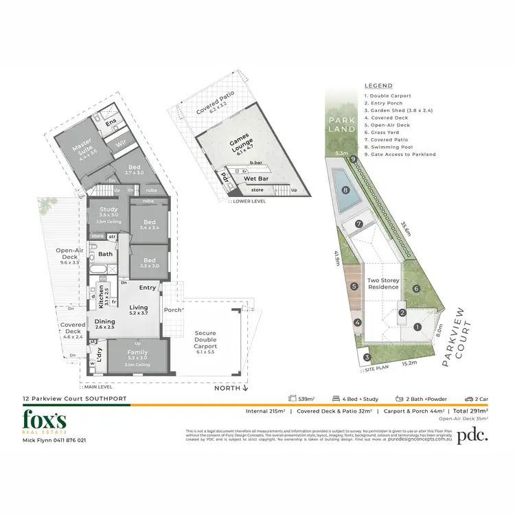 Floorplan of Homely house listing, 12 Parkview Court, Southport QLD 4215