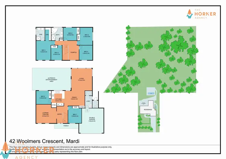 Floorplan of Homely house listing, 42 Woolmers Crescent, Mardi NSW 2259