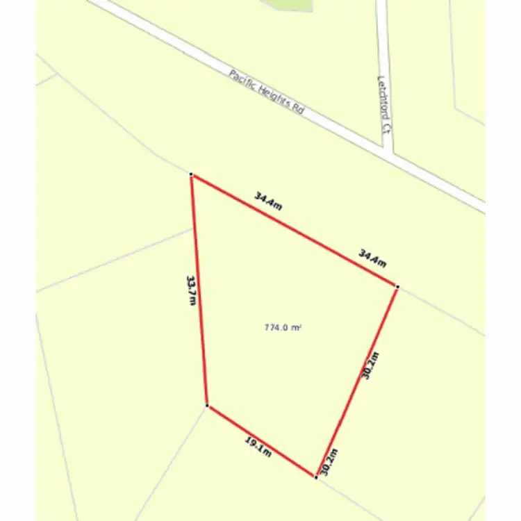 Floorplan of Homely house listing, 5 Civic Lane, Pacific Heights QLD 4703