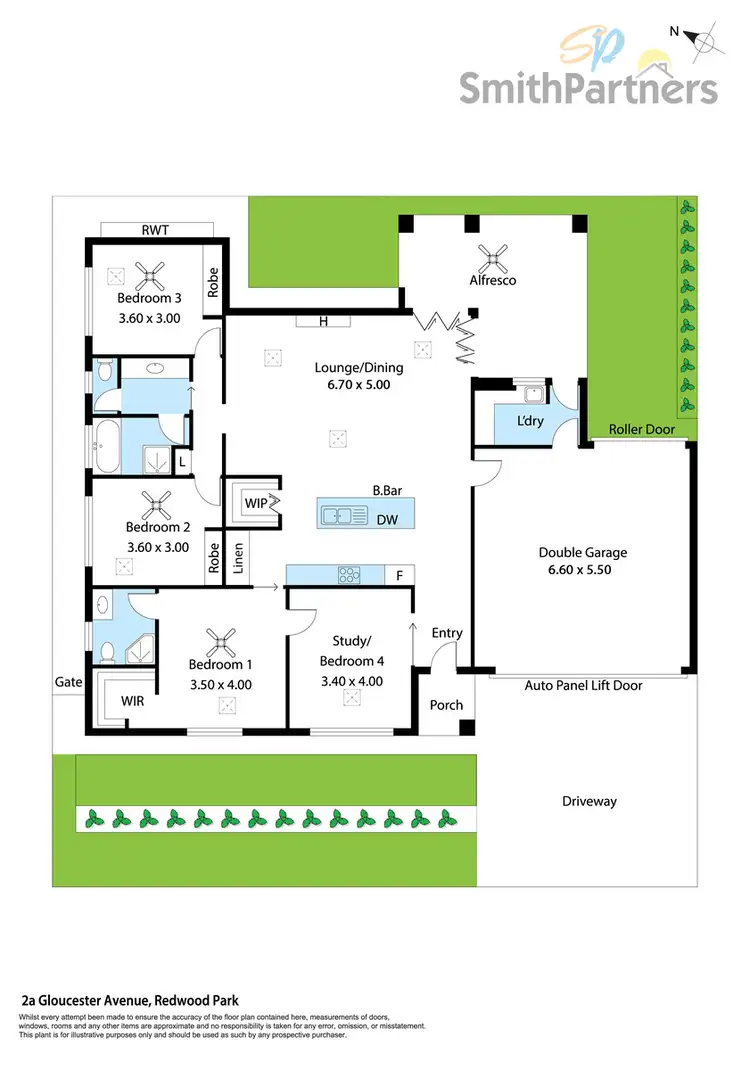 Floorplan of Homely house listing, 2a Gloucester Avenue, Redwood Park SA 5097