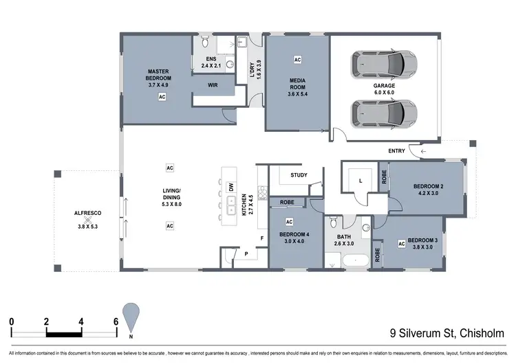 Floorplan of Homely house listing, 9 Silvarum Street, Chisholm NSW 2322
