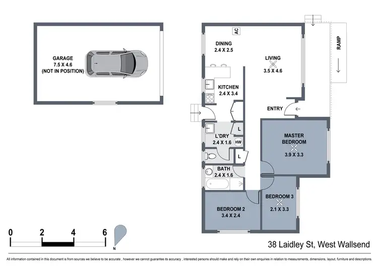 Floorplan of Homely house listing, 38 Laidley Street, West Wallsend NSW 2286