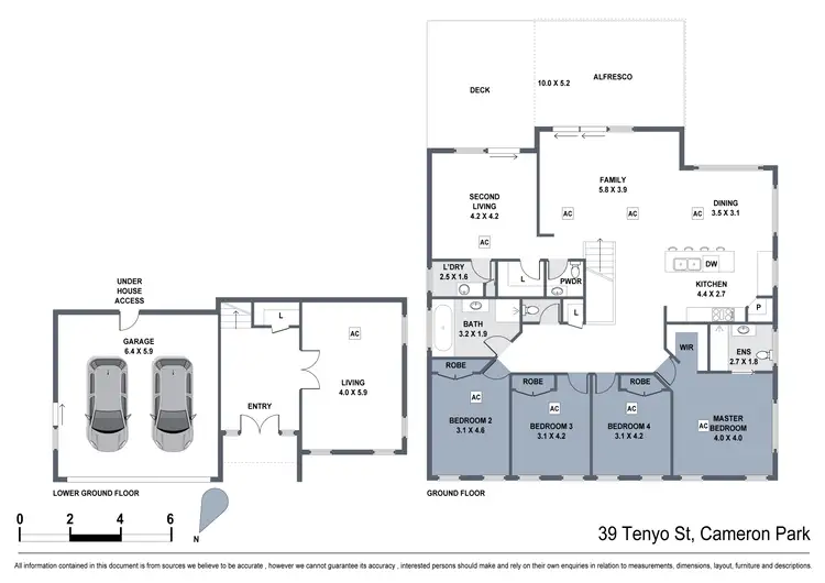 Floorplan of Homely house listing, 39 Tenyo Street, Cameron Park NSW 2285