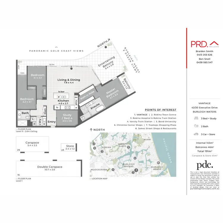 Floorplan of Homely apartment listing, 42/20 Executive Drive, Burleigh Waters QLD 4220