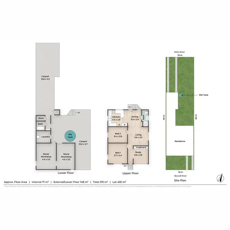 Floorplan of Homely house listing, 8 Bancroft Street, Kelvin Grove QLD 4059
