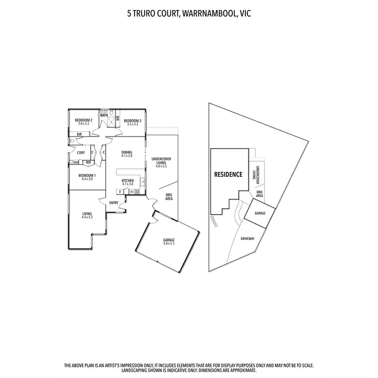 Floorplan of Homely house listing, 5 Truro Court, Warrnambool VIC 3280
