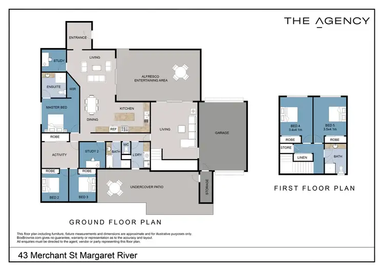 Floorplan of Homely house listing, 43 Merchant Street, Margaret River WA 6285