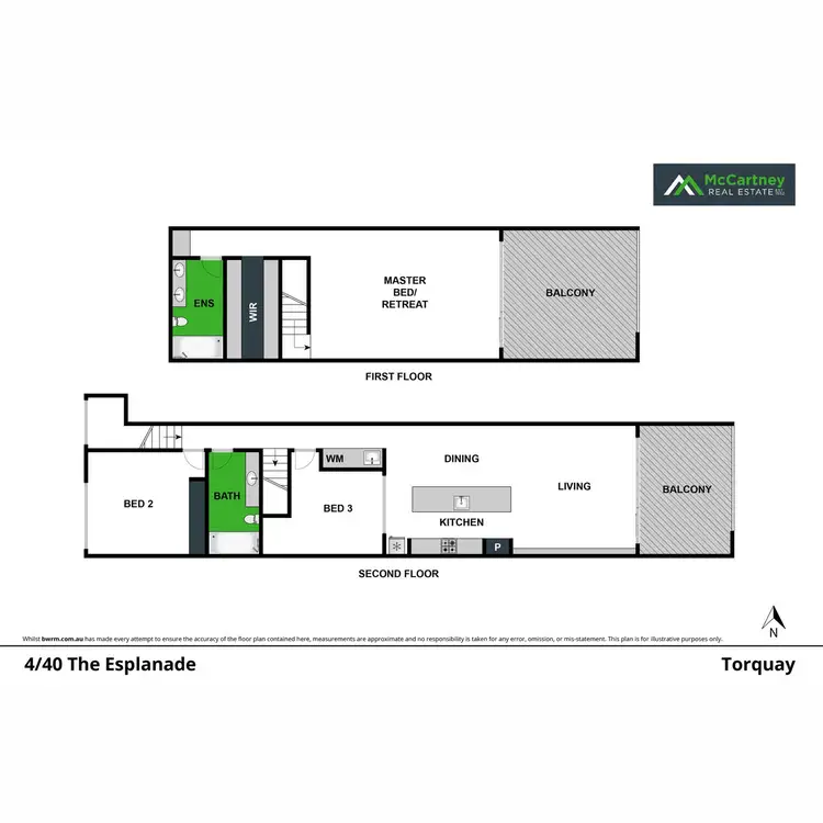 Floorplan of Homely apartment listing, 4/40 The Esplanade, Torquay VIC 3228