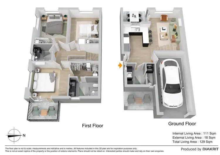 Floorplan of Homely townhouse listing, 81/120 Alma Road, Dakabin QLD 4503