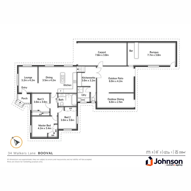 Floorplan of Homely house listing, 34 Walkers Lane, Booval QLD 4304