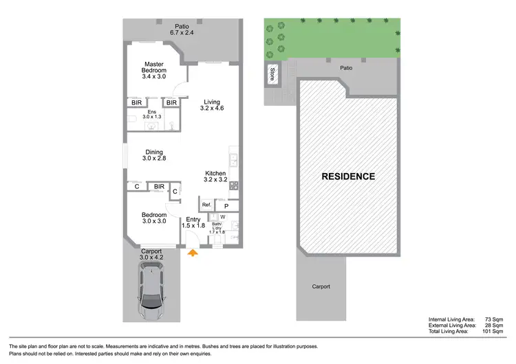 Floorplan of Homely townhouse listing, 16/149 Duffield Road, Kallangur QLD 4503