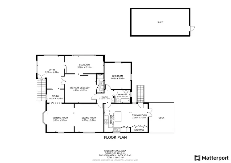 Floorplan of Homely house listing, 14 Grange Road, Silkstone QLD 4304