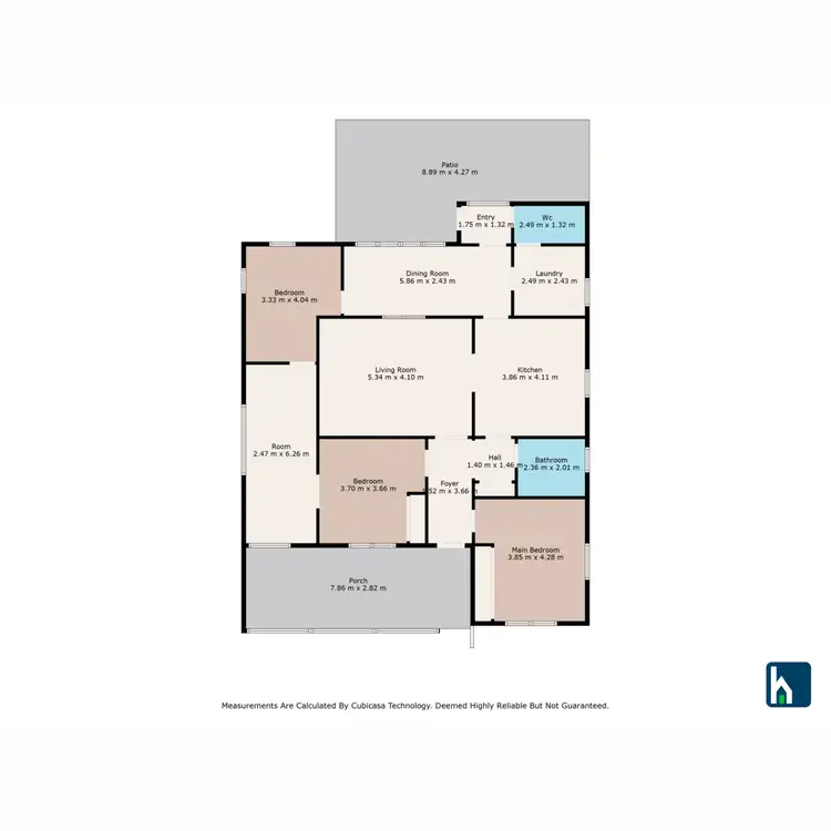 Floorplan of Homely house listing, 143 Marquis Street, Gunnedah NSW 2380