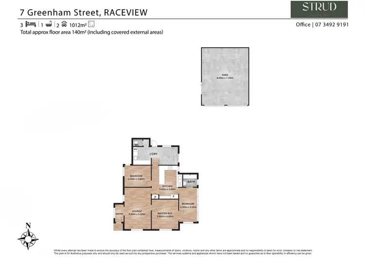 Floorplan of Homely house listing, 7 Greenham Street, Raceview QLD 4305