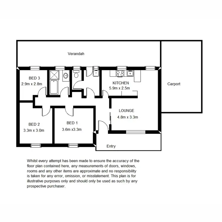 Floorplan of Homely house listing, 31 Kirwan Crescent, Port Augusta West SA 5700