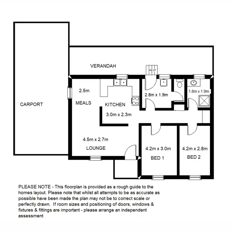 Floorplan of Homely house listing, 11 Gulf Street, Port Augusta SA 5700