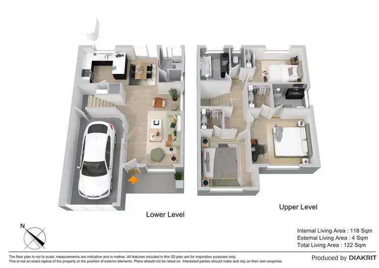 Floorplan of Homely townhouse listing, 27/439 Elizabeth Avenue, Kippa-Ring QLD 4021