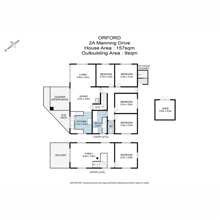 Floorplan of Homely house listing, 2A Manning Drive, Orford TAS 7190