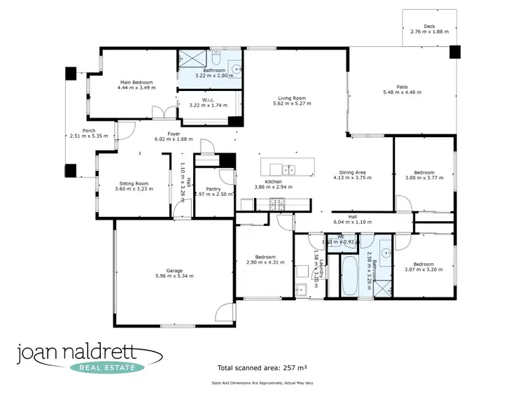Floorplan of Homely house listing, 2 Boyd Court, Baranduda VIC 3691