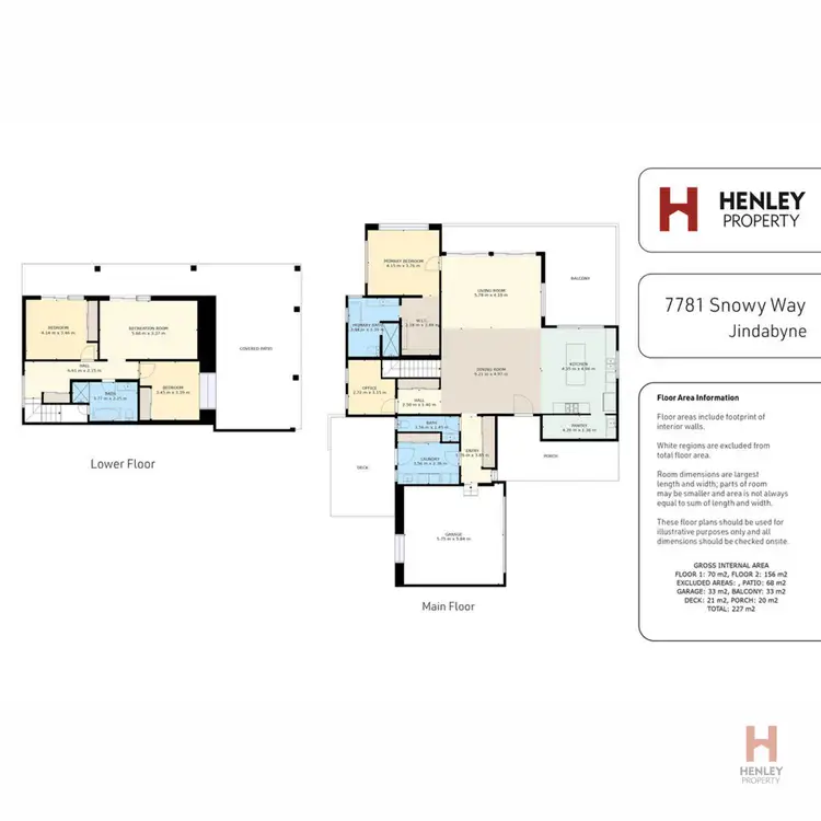 Floorplan of Homely rural property listing, 7781 The Snowy River Way, Jindabyne NSW 2627